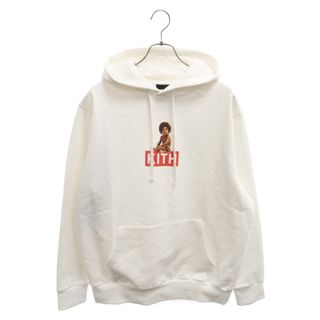 KITH キス xBiggie Classic Logo Hoodie ビギー プリント プルオーバーパーカー ホワイト KH2435(パーカー)