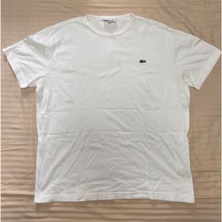 LACOSTE - ラコステ Tシャツ ホワイトメンズUS XL