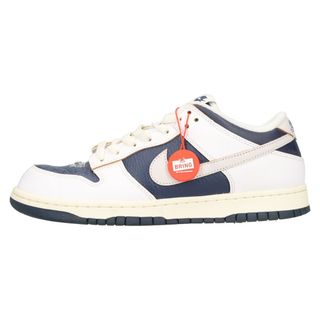 ナイキ(NIKE)のNIKE SB ナイキエスビー ×HUF SB DUNK LOW OG QS New York ハフ エスビーダンク ローカットスニーカー ネイビー/ホワイト US9.5 FD8775‐100(スニーカー)