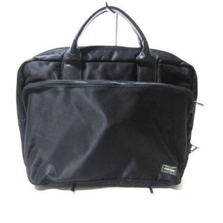 ポーター(PORTER)のPORTER/吉田(ポーター) ビジネスバッグ美品  - 黒 本体ロックなし ナイロン×レザー(ビジネスバッグ)