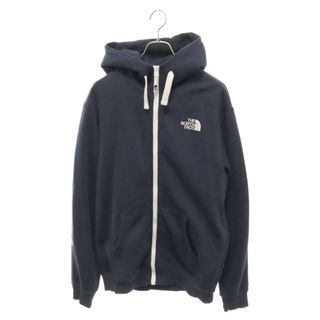 ザノースフェイス(THE NORTH FACE)のTHE NORTH FACE ザノースフェイス フードロゴジップアップスウェットパーカー ネイビー(パーカー)