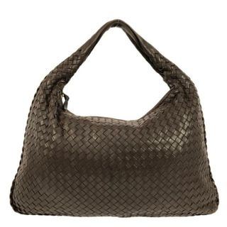 ボッテガヴェネタ(Bottega Veneta)のBOTTEGA VENETA(ボッテガヴェネタ) ハンドバッグ ミディアムヴェネタバッグ 115654 ダークブラウン レザー(ハンドバッグ)