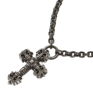 クロムハーツ(Chrome Hearts)のCHROME HEARTS クロムハーツ FILIG CROSS XS / W PAPER CHAIN 20 フィリグリー クロス ペーパー チェーン ネックレス 20inch(ネックレス)