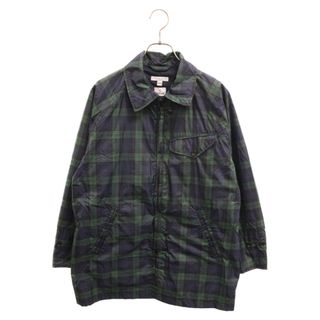 エンジニアードガーメンツ(Engineered Garments)のEngineered Garments エンジニアド ガーメンツ EG Car Coat ( Nylon Check) ナイロンチェック カーコート ブラックウォッチ(フライトジャケット)