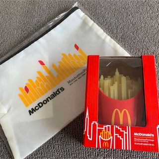 マクドナルド - マクドナルド　マンハッタンポテトライト　ファスナーポーチ