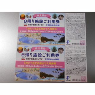 ユネッサン入場券4名様分　藤田観光　株主優待(その他)