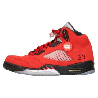 ナイキ(NIKE)のNIKE ナイキ AIR JORDAN 5 RETRO TORO BRAVO エアジョーダン5レトロブラボ ハイカットスニーカー レッド US9.5/27.5cm DD0587-600(スニーカー)