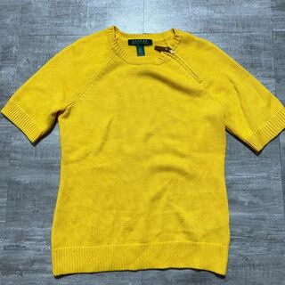 ローレンラルフローレン XS レディース サマーセーター 黄色(ニット/セーター)