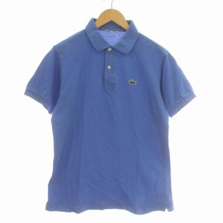 ラコステ(LACOSTE)のラコステ CHEMISE 80'S ヴィンテージ ポロシャツ 半袖 4 青(ポロシャツ)