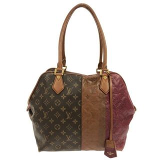 ルイヴィトン(LOUIS VUITTON)のLOUIS VUITTON(ルイヴィトン) トートバッグ モノグラムブロックス ブロックス トート M40503 モノグラム×ブラウン×ボルドー モノグラムキャンバス×レザー(トートバッグ)