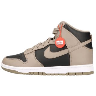 ナイキ(NIKE)のNIKE ナイキ WMNS Dunk High Moon Fossil DD1869-002 ウィメンズ ダンク ハイ ムーンフォッシル ハイカットスニーカー グレー US9/26cm(スニーカー)