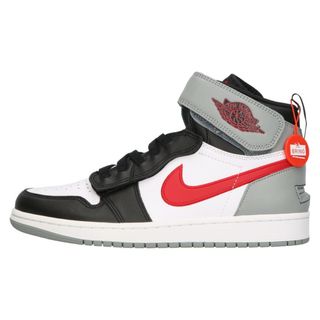 ナイキ(NIKE)のNIKE ナイキ AIR JORDAN 1 HI FLYEASE エアジョーダン1ハイフライイース ハイカットスニーカー ホワイト/グレー/レッド CQ3835-002 US8.5/26.5 cm(スニーカー)