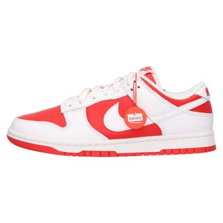 ナイキ(NIKE)のNIKE ナイキ DUNK LOW RETRO CHAMPIONSHIP RED DD1391-600 ダンク チャンピオンシップレッド ローカットスニーカー ホワイト/レッド US8/26.0cm(スニーカー)