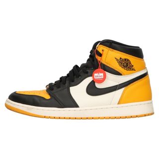 ナイキ(NIKE)のNIKE ナイキ Air Jordan 1 Retro High OG Taxi 555088-711 エアジョーダン1 レトロ ハイ OG タクシー ハイカットスニーカー US12/30cm ブラック/イエロー(スニーカー)