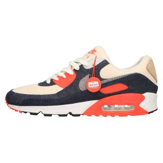 ナイキ(NIKE)のNIKE ナイキ ×DENHAM AIR MAX 90 INFRARED CU1646-400 ×デンハム エアマックス90 インフラレッド ローカットスニーカー セイル/レッド US11/29cm(スニーカー)