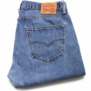 リーバイス(Levi's)のLevi'sリーバイス 501 デニムパンツ w36 L30★SDP2840 ジーンズ ストレート 66 前期 シングル 縦落ち ユーズドウォッシュ(デニム/ジーンズ)