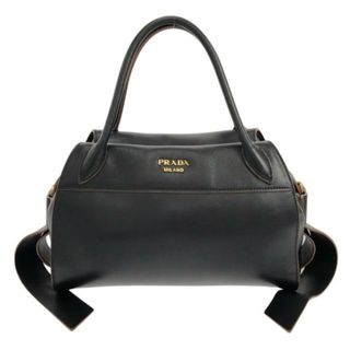 プラダ(PRADA)のPRADA(プラダ) ハンドバッグ - 1BB030 黒 レザー(ハンドバッグ)