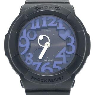 カシオ(CASIO)のCASIO(カシオ) 腕時計 Baby-G BGA-134 レディース 黒×パープル(腕時計)