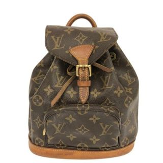 ルイヴィトン(LOUIS VUITTON)のLOUIS VUITTON(ルイヴィトン) リュックサック モノグラム ミニ・モンスリ M51137 モノグラム･キャンバス(リュック/バックパック)