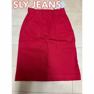 レディース SLY JEANS スカート 赤 S タイトスカート