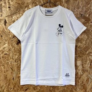 ディズニー(Disney)のSURF MICKEY KAMAKURA LIMITED Tシャツ M ホワイト(Tシャツ(半袖/袖なし))