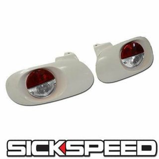 シックスピード　NB　ロードスター　テールパネル+レンズ　クリア　レッド　US(車種別パーツ)