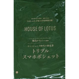 大人のおしゃれ手帖 6月号付録