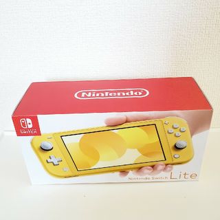 ニンテンドースイッチ(Nintendo Switch)のNintendo Switch Lite 　本体　新品未開封　イエロー(家庭用ゲーム機本体)