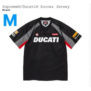 シュプリーム(Supreme)のSupreme x Ducati Soccer Jersey "Black"(Tシャツ/カットソー(半袖/袖なし))