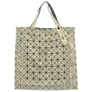 バオバオイッセイミヤケ(BaoBaoIsseyMiyake)のBAO BAO ISSEY MIYAKE トートバッグ - 白x黒 【古着】【中古】(トートバッグ)