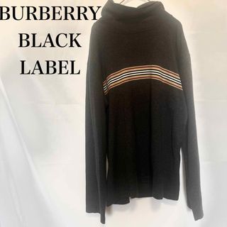 バーバリーブラックレーベル(BURBERRY BLACK LABEL)のBURBERRY BLACK LABEL コットン　カットソー　トップス　3(Tシャツ/カットソー(七分/長袖))