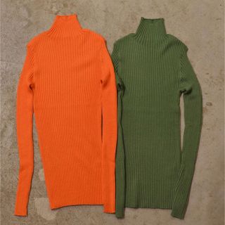 トゥデイフル(TODAYFUL)のMHT Rib Top perfect layering piece リブニット(ニット/セーター)