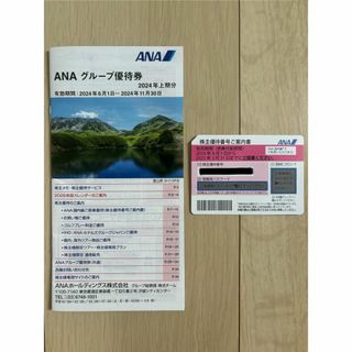 ANA(全日本空輸) - ANA 株主優待搭乗券1枚 +グループ優待券1部