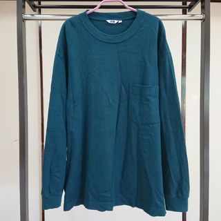 ユニクロ(UNIQLO)のUNIQLO U クルーネックT XL(LL)サイズ(Tシャツ/カットソー(七分/長袖))