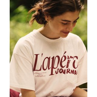 新品 24ss AWW MAGAZINE L'APÉRO TEE Tシャツ