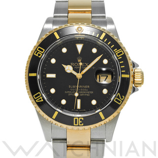 ロレックス(ROLEX)の中古 ロレックス ROLEX 16613LN M番(2008年頃製造) ブラック メンズ 腕時計(腕時計(アナログ))