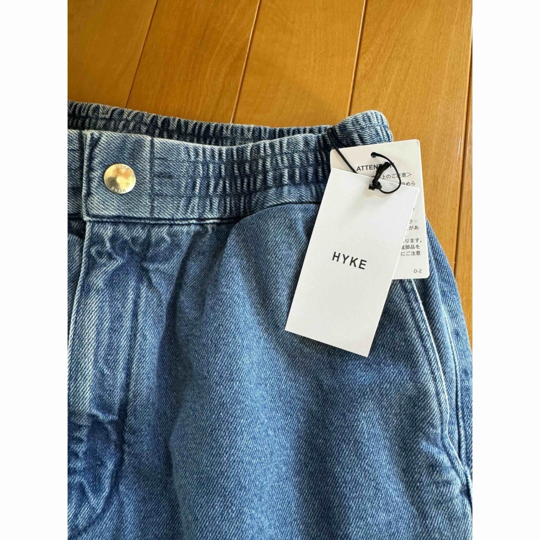 HYKE ハイク DENIM TAPERED PANTS テーパードパンツ 新品 HYKE ハイク DENIM TAPERED PANTS テーパードパンツ 新品