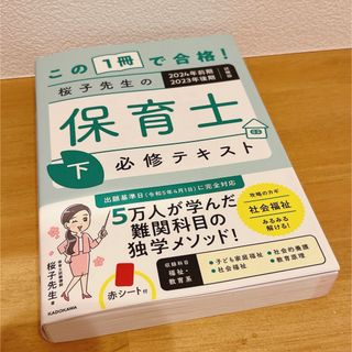 この１冊で合格！桜子先生の保育士必修テキスト