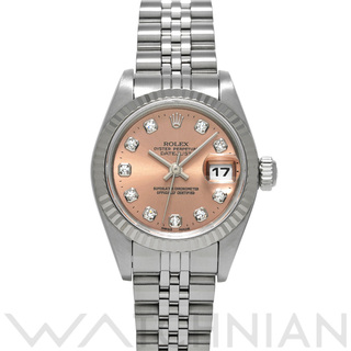ロレックス(ROLEX)の中古 ロレックス ROLEX 79174G K番(2001年頃製造) ピンク /ダイヤモンド レディース 腕時計(腕時計)