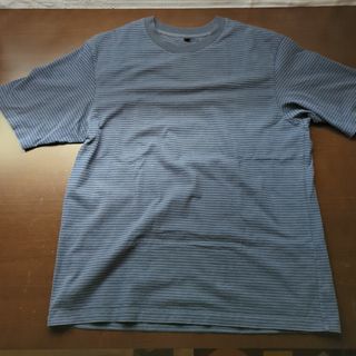 ユニクロ(UNIQLO)のメンズ 半袖 UNIQLO ユニクロ ボーダー 綿100%(Tシャツ/カットソー(半袖/袖なし))