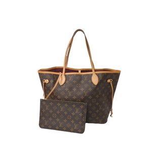 ルイヴィトン(LOUIS VUITTON)の新型 LOUIS VUITTON ルイヴィトン ハンドバッグ ネヴァーフルMM M41178 ポーチ付き ピヴォワンヌ モノグラム 美品 中古 64401(トートバッグ)