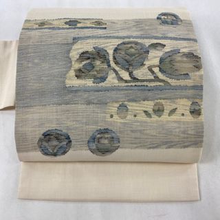 名古屋帯 秀品 正絹 【中古】(帯)