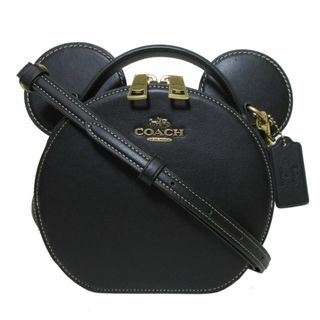 コーチ(COACH)の【新品】コーチ バッグ ショルダーバッグ CM194 COACH X DISNEY  コーチ×ディズニー ミッキーマウス イアバッグ 2WAY 斜め掛け コラボ商品 アウトレット レディース(ショルダーバッグ)