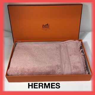 Hermes - HERMESエルメスピンクタオルKB2439