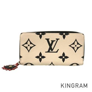 ルイヴィトン(LOUIS VUITTON)のルイ・ヴィトン アンプラント LV クラフティ モノグラム ジッピーウォレット M69727 長財布 ラウンドファスナー(財布)