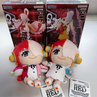 ONE PIECE - ONE PIECE FILM RED ウタ　プライズ4点セット