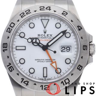 ロレックス(ROLEX)のロレックス エクスプローラー2 Explorer 2 226570(ﾗﾝﾀﾞﾑ) 箱 保証書 SS メンズ時計 ホワイト 仕上げ済 美品 【中古】(その他)