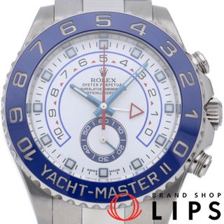 ロレックス(ROLEX)のロレックス ヨットマスター 2 Yacht-Master 2 116680(ﾗﾝﾀﾞﾑ) 箱 保証書 SS メンズ時計 ホワイト 仕上げ済 美品 【中古】(その他)