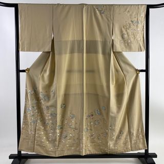 訪問着 身丈156cm 裄丈64cm 正絹 逸品 【中古】(着物)