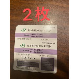 JR東日本株主優待　2枚